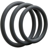 Doc Johnson - OptiMALE 3 C-Ring Set Thin - Grey | shoptok.hr