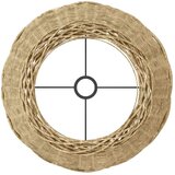  Sjenilo za svjetiljku smeđe Ø 45 x 28 cm od pruća | shoptok.hr