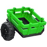 Veliki AKU traktor 4x4 s prikolicom zeleni | shoptok.hr