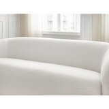 Bobochic Paris Bela sedežna garnitura iz tkanine bouclé 193 cm Elina – | Shoptok.si
