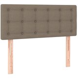Maison Chic posteljno vzglavje - vzglavna omarica - nočna omarica taupe 100x5x78/88 cm blago, (21705230) Cene