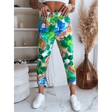 DStreet Spodnie damskie FLOWER GARDEN pomarańczowe | Shoptok.si