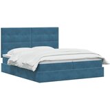  s od storage s pohranom Tamno plava 180 x 200 cm Baršun | shoptok.hr
