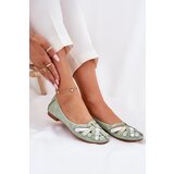 Maciejka Ladies Leather Ballet Flats Cene