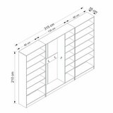 Hanah home kale - 8124 white hall stand | ePonuda.com