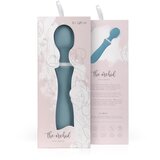 Bloom Orchid Wand - punjivi vibrator za masažu (tirkiz) | shoptok.hr