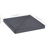  Uteg za suncobran crni granitni četvrtasti 15 kg | Eponuda.com