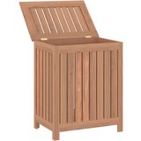 vidaXL Koš za perilo 50x35x60 cm trdna tikovina, (20704826) | Shoptok.si