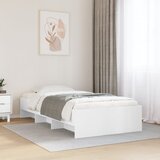  Okvir za krevet bijeli 75x190 cm konstruirano drvo | shoptok.hr