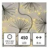 Emos lighting LED svetlobna veriga svetleče cvetlice, nano, 8 m D3AW11