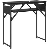  Konzolnistol Crni hrast 75x30x75cm Konstruirano drvo | shoptok.hr