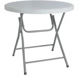 Stol sklopivi barski PVC ZY-60 bijeli