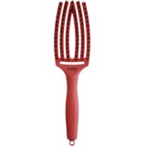 Olivia Garden četka za kosu Fingerbrush Care Iconic Boar&Nylon Red Confidence | ePonuda.com