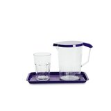  Set: Vrč s Pokrovom 750ml, Kozarec 340ml in Pladenj 267x134mm | Shoptok.si