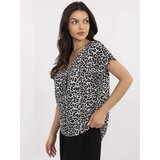 Sublevel Blouse-D73771M11171B-grey-black | Shoptok.si