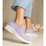 D/CEO marka niezdefiniowana Purple women's slip-on sneakers with embossed sole Muratti | ePonuda.com