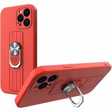 HURTEL OVITEK RING CASE Z ROČAJEM ZA IPHONE 13 PROMAX RDEČ, (21910905) | Shoptok.si