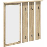  Vješalica za kapute na zidu Zidne sonoma hrast 84 x 10 x 80 cm | shoptok.hr