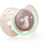 Night & Day Dynamic Soother Girl 3-6m silikonska dinamična duda varalica 2 kom za otroke