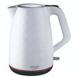 Adler grelnik vode 1,7L 2200W bel plastičen AD1277 W | Shoptok.si