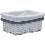  3-dijelni set uklapajućih košara od vrbe bijeli | shoptok.hr
