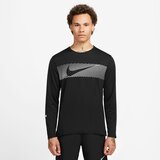 Nike M NK DF UV MILER TOP LS FLASH, muška majica dug rukav za trčanje, crna FB8552 Cene