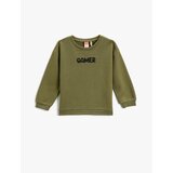 Koton Sweatshirt - Khaki - Relaxed Cene