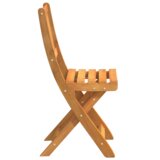  Sklopive vrtne stolice 6 kom 36x46x86 cm Čvrsto drvo bagrem | shoptok.hr