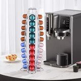 Cheffinger Dozator za 40 kovinskih kapsul Nespresso s stožčasto obliko, Srebrna, (22070968) | Shoptok.si