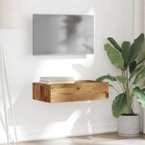 vidaXL TV ormarić s LED svjetlima staro drvo 60x35x15,5 cm | shoptok.hr