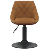 Maison Chic Jedilni stoli - Vzorci stoli rjav žamet A123, (22032880) Cene