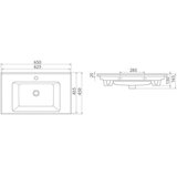  Shelf Nord Art 65 zidni | shoptok.hr