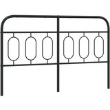  Kovinsko posteljno vzglavje črno 140 cm, (21290815) | Shoptok.si