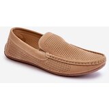 EVENTO PE1 Men's Classic Suede Loafers Beige Felixo | Shoptok.si