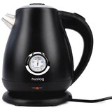 Huslog RetroClassic AK-0932 električno kuhalo za vodo s termometrom 1,7 L, črno Cene