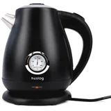 RetroClassic AK-0932 električno kuhalo za vodo s termometrom 1,7 L, črno
