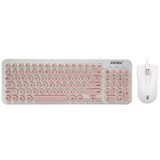  Tastatura + miš Everest KM-01K Pink , USB, BiH layout | Eponuda.ba