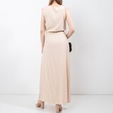 Resti Beige women's maxi dress - Clothing | Shoptok.si
