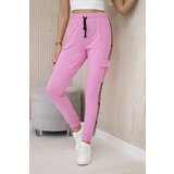 Kesi Light pink cargo trousers | shoptok.hr