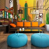  Tapeta - Vibrant city - NY 450x270 Cijene