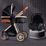 Thema Sport decija kolica ts-001b crna sa nosiljkom ( TS-001B CR )