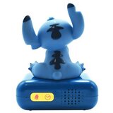 Budilica budilka digitalna z nočno lučko 3D Stitch | Shoptok.si