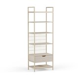 Marckeric Krem željezna biblioteka 60x179,5x40 cm Amara &amp;ndash; Slike