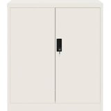 Ormarić za spise bijeli 79 x 40 x 90 cm čelični | shoptok.hr