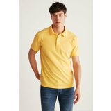 GRIMELANGE Polo T-shirt - Yellow - Regular fit cene