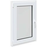  Okno za klet RISOR 60 x 90 cm PVC in steklo Bela, (5000215178) | Shoptok.si