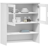  Gornji element za komodu MOLDE bijeli 90x35x100 cm od borovine | shoptok.hr