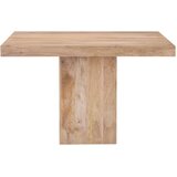  Blagovaonski stol 120 x 120 x 77 cm od masivnog drva manga | Eponuda.com