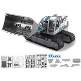 Lean_Toys Komplet za sestavljanje bager goseničar hidravlični pogonski buldožer | Shoptok.si