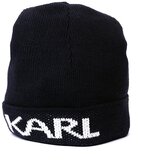 Karl Lagerfeld Muška kapa 805601-512322-6, Crna Cene